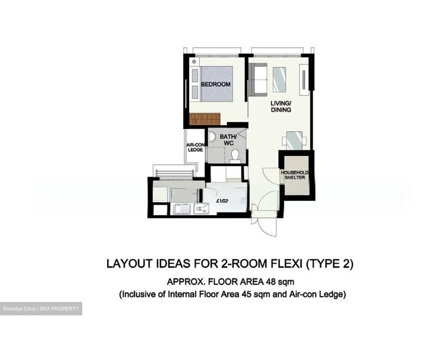 Blk 455B Fernvale Woods (Sengkang), HDB 2 Rooms #591967911